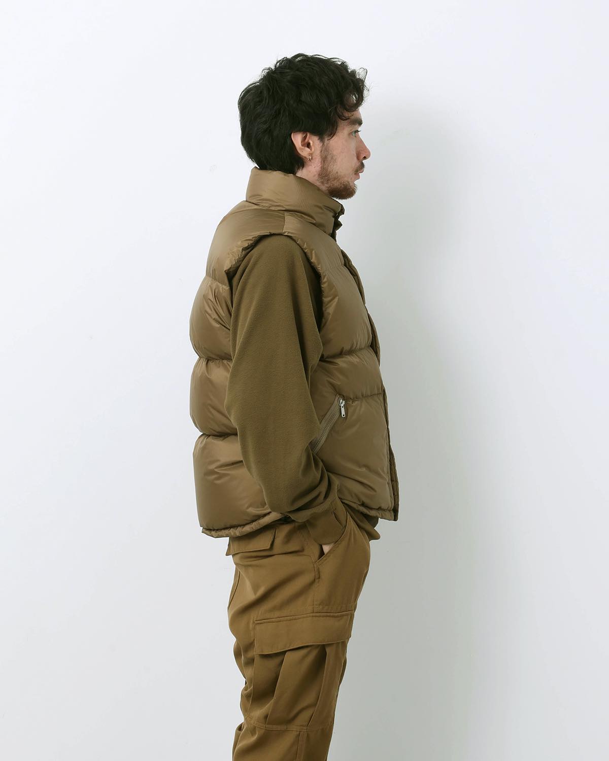 EXPLORER DOWN VEST NYLON RIPSTOP WITH WINDSTOPPER®