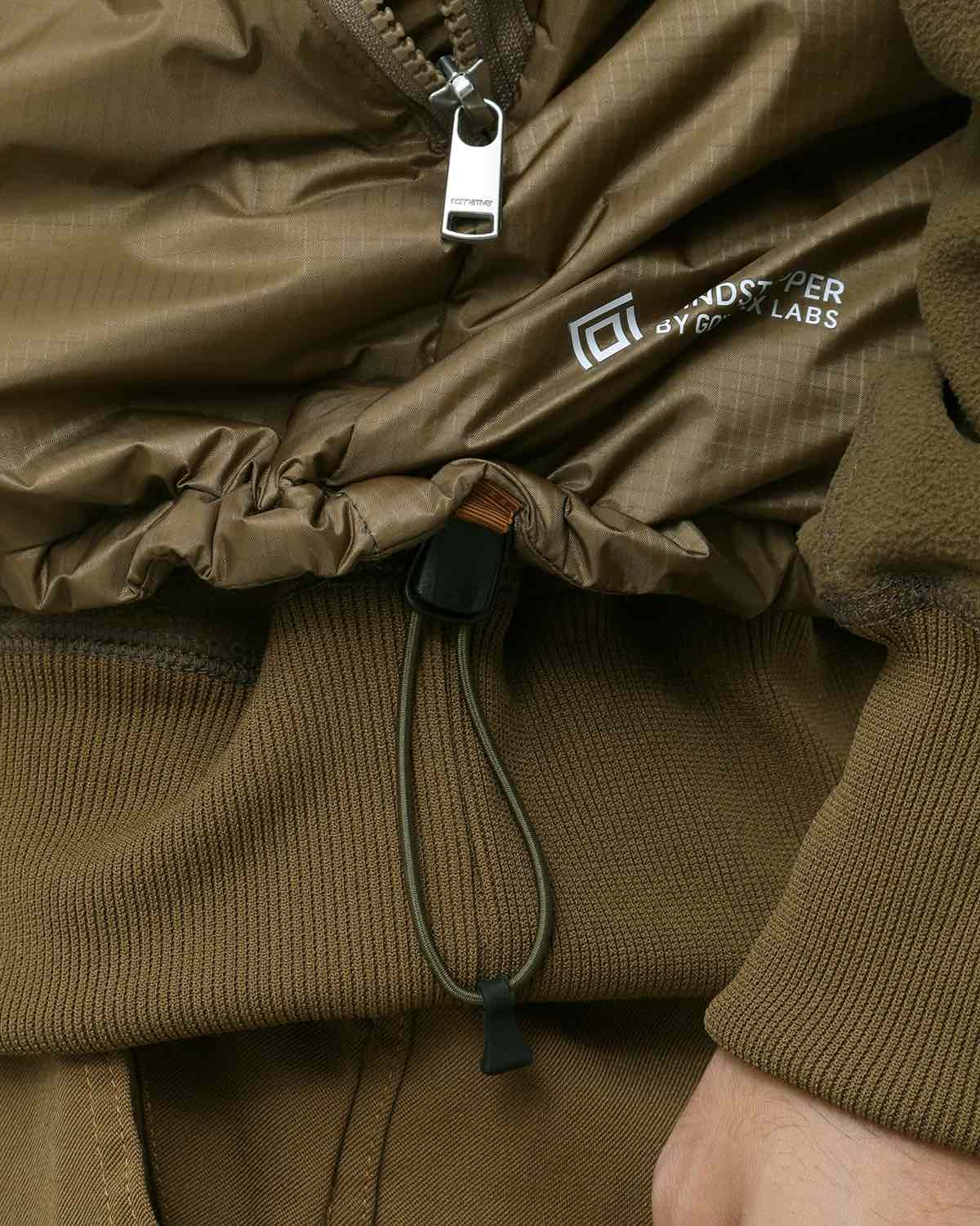 EXPLORER DOWN VEST NYLON RIPSTOP WITH WINDSTOPPER®