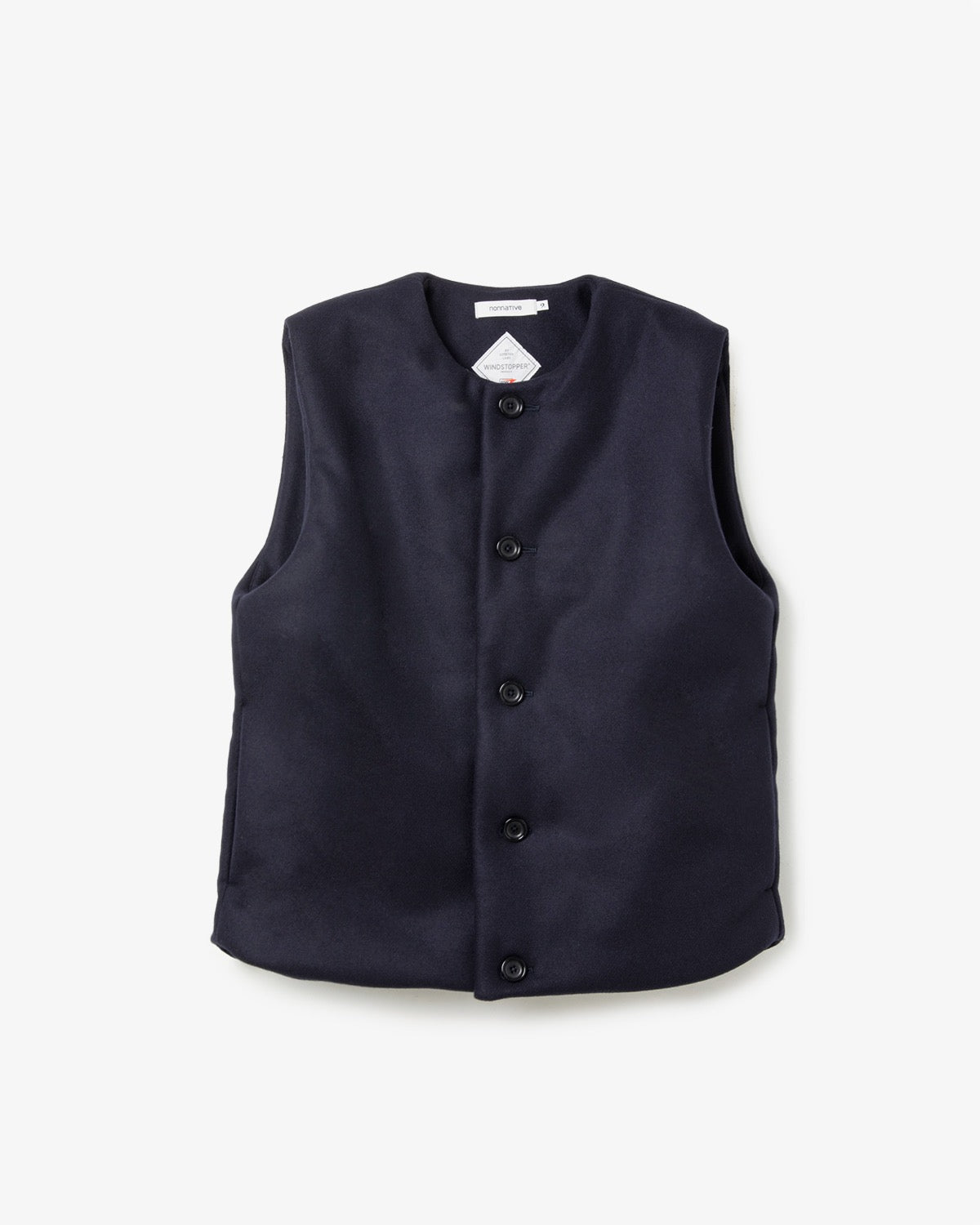 MARINER VEST W/N DOUBLE MELTON WITH WINDSTOPPER®