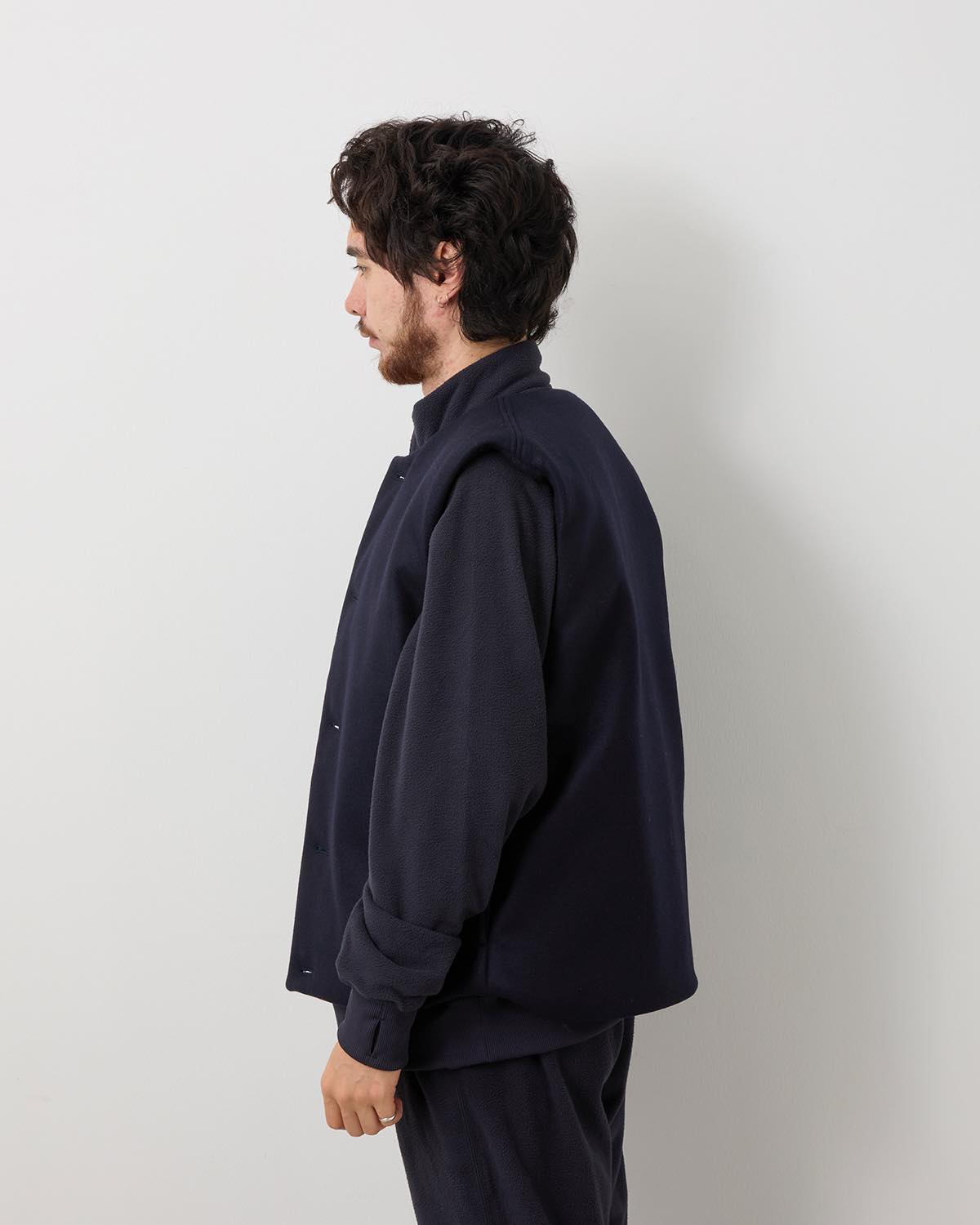 MARINER VEST W/N DOUBLE MELTON WITH WINDSTOPPER®