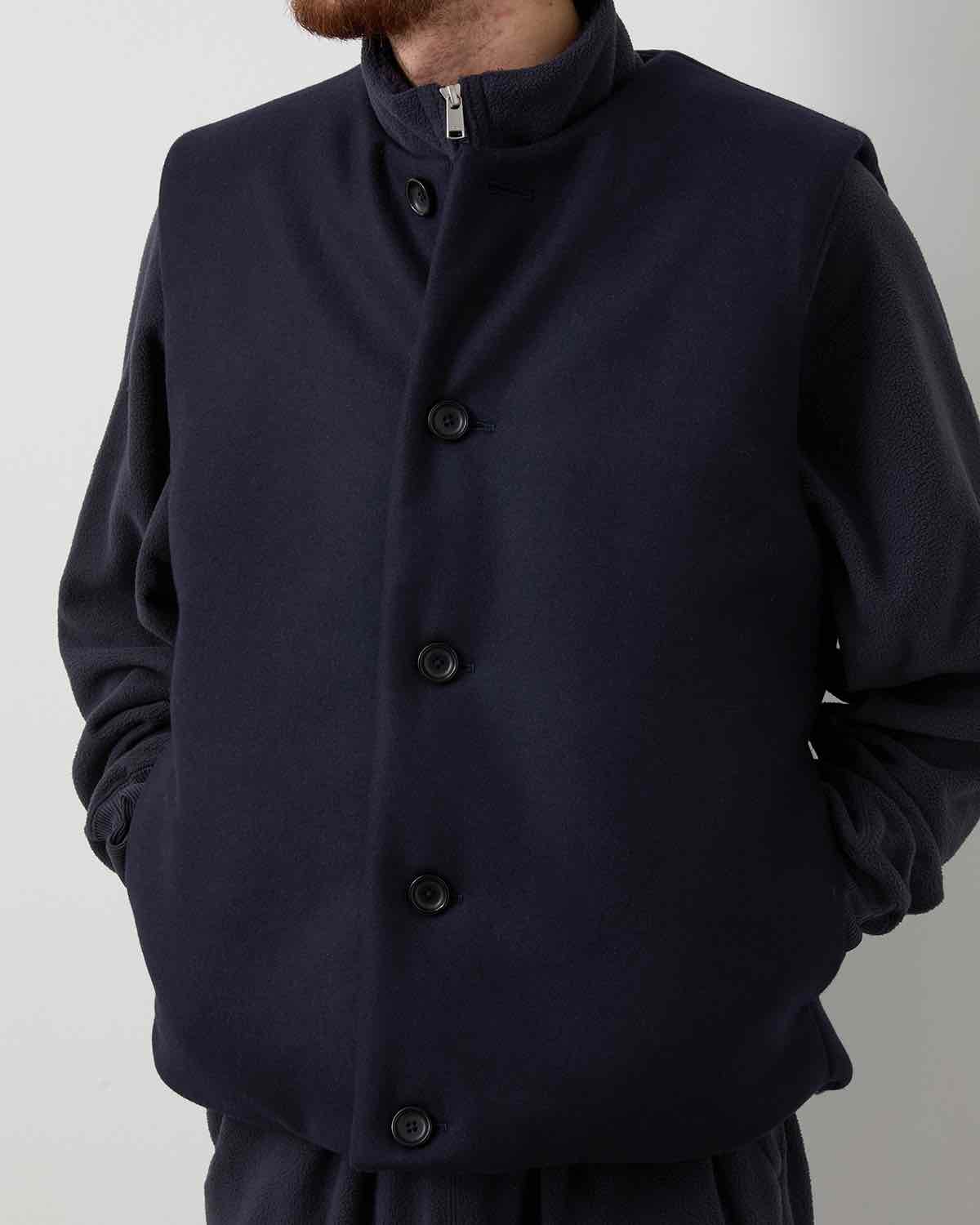 MARINER VEST W/N DOUBLE MELTON WITH WINDSTOPPER®