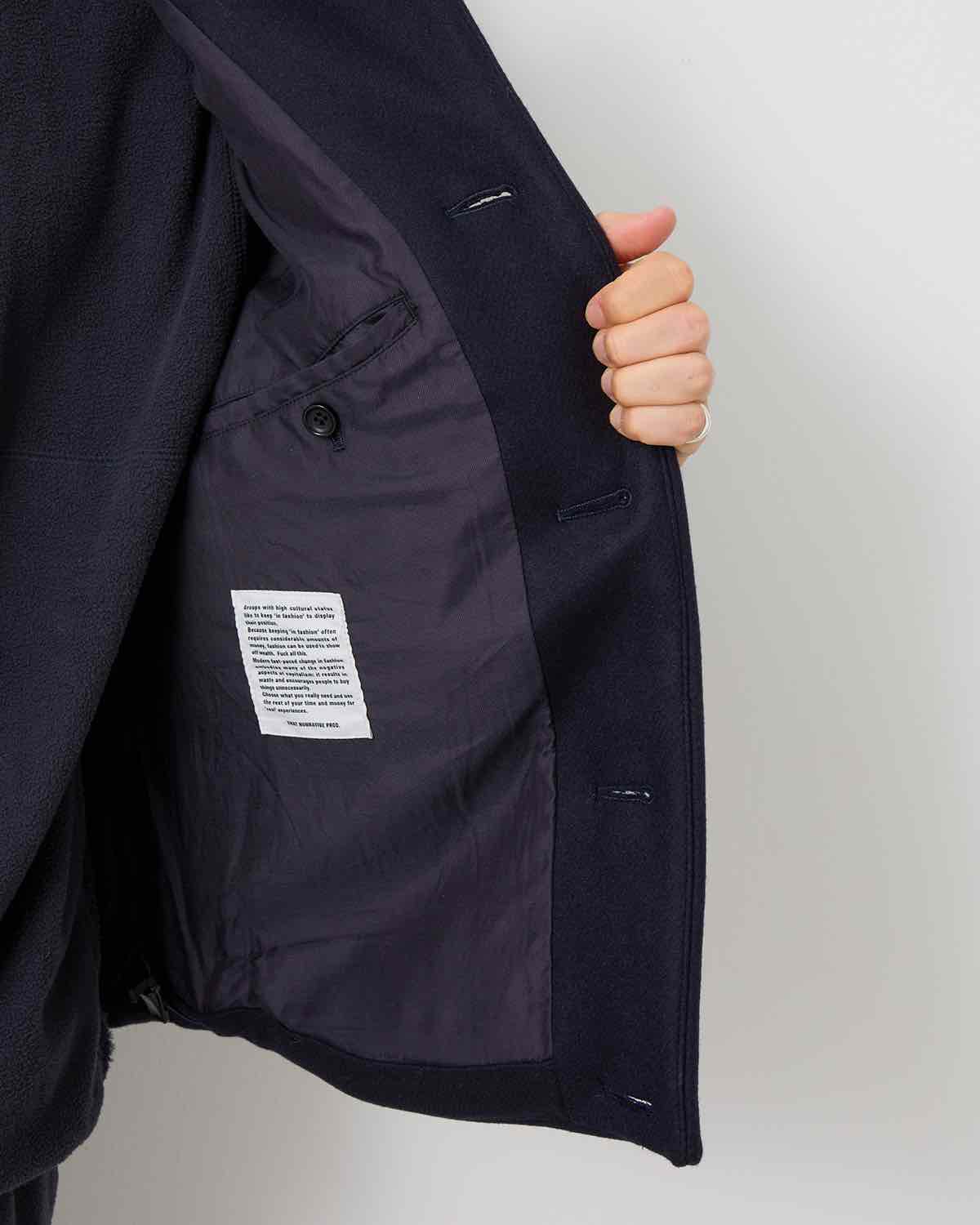 MARINER VEST W/N DOUBLE MELTON WITH WINDSTOPPER®