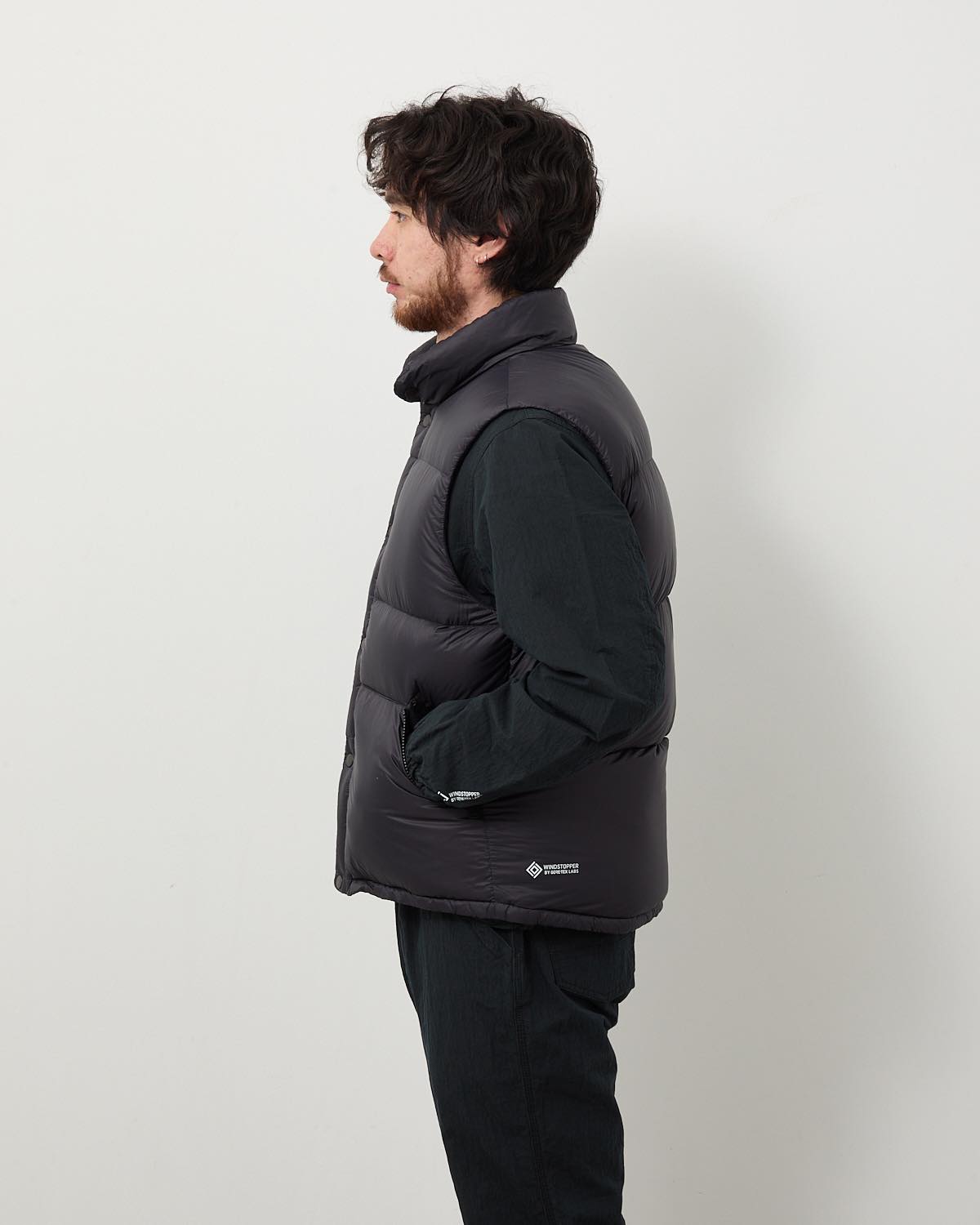 EXPLORER DOWN VEST NYLON MINI RIPSTOP WITH WINDSTOPPER®