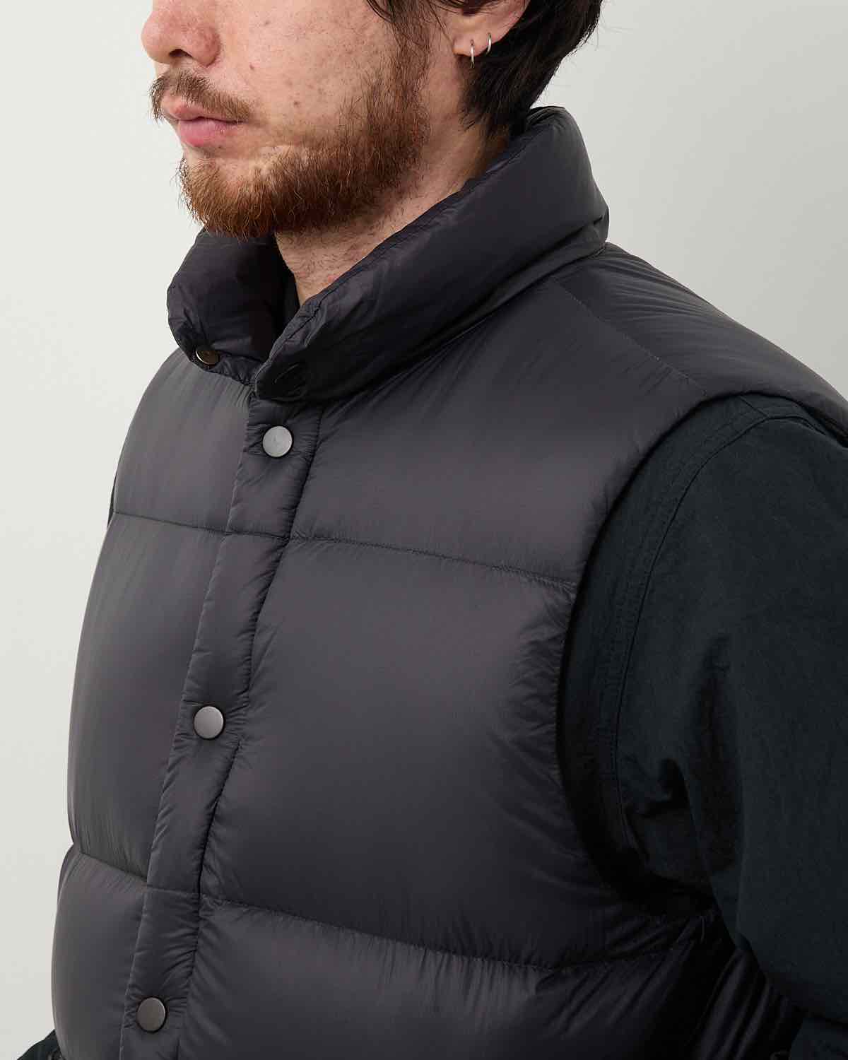 EXPLORER DOWN VEST NYLON MINI RIPSTOP WITH WINDSTOPPER®