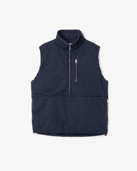 ジャケット・アウター 26SS HIKER PULLOVER PUFF VEST Size:1 HIKER PULLOVER PUFF VEST COTTON RIPSTOP WITH WINDSTOPPER® – COVERCHORD