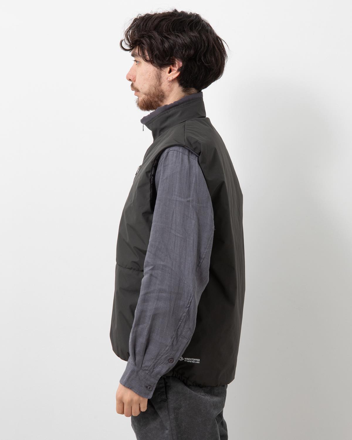 HIKER PULLOVER PUFF VEST POLYESTER MINI RIPSTOP WINDSTOPPER® 3L