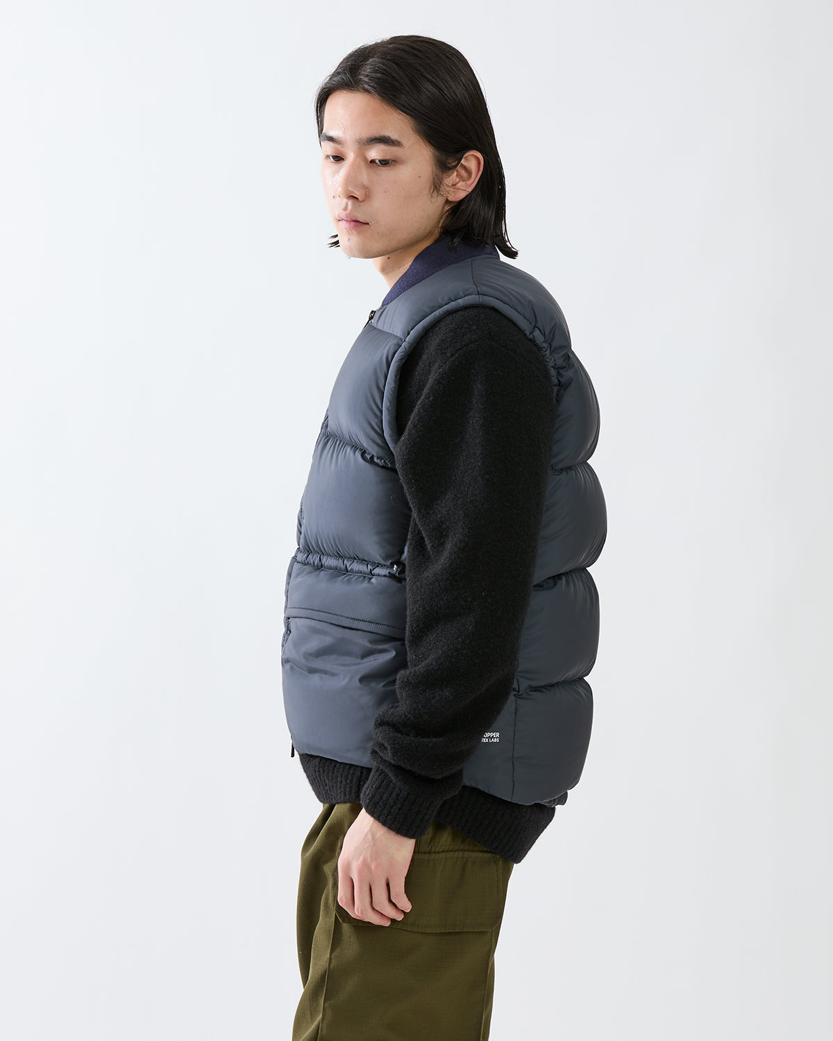 HIKER DOWN VEST 800FP POLY TAFFETA WITH WINDSTOPPER®