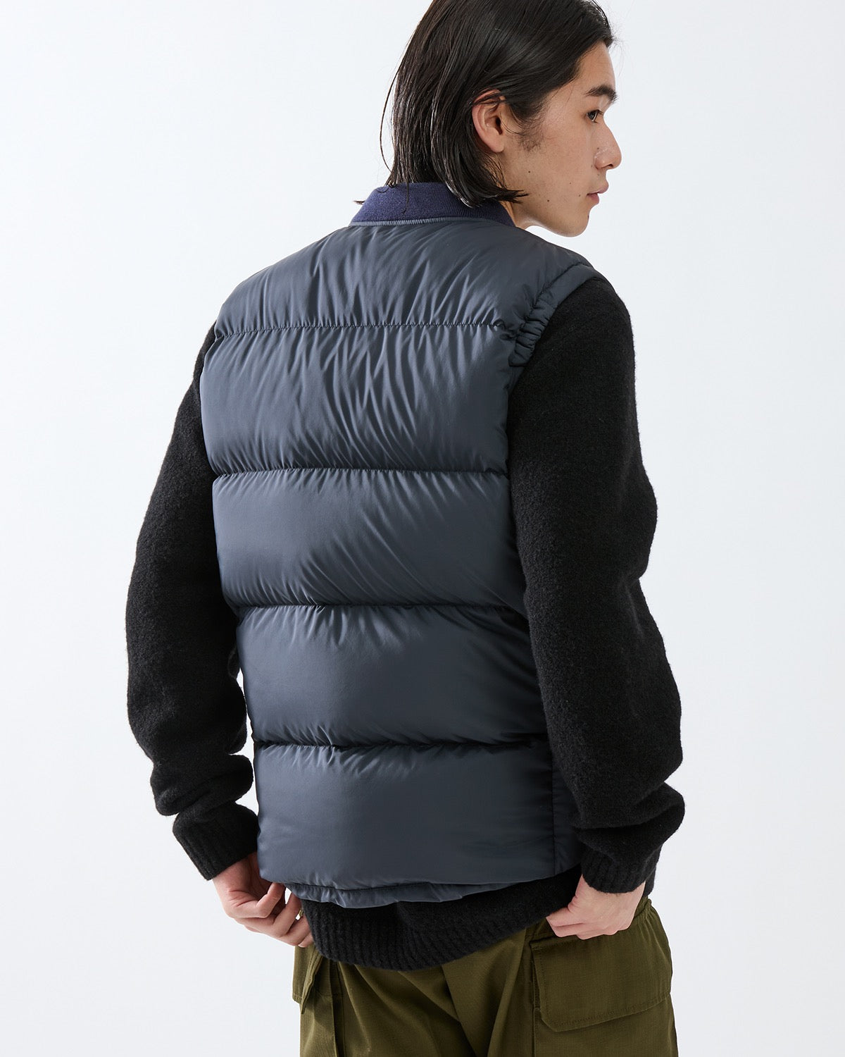 HIKER DOWN VEST 800FP POLY TAFFETA WITH WINDSTOPPER®
