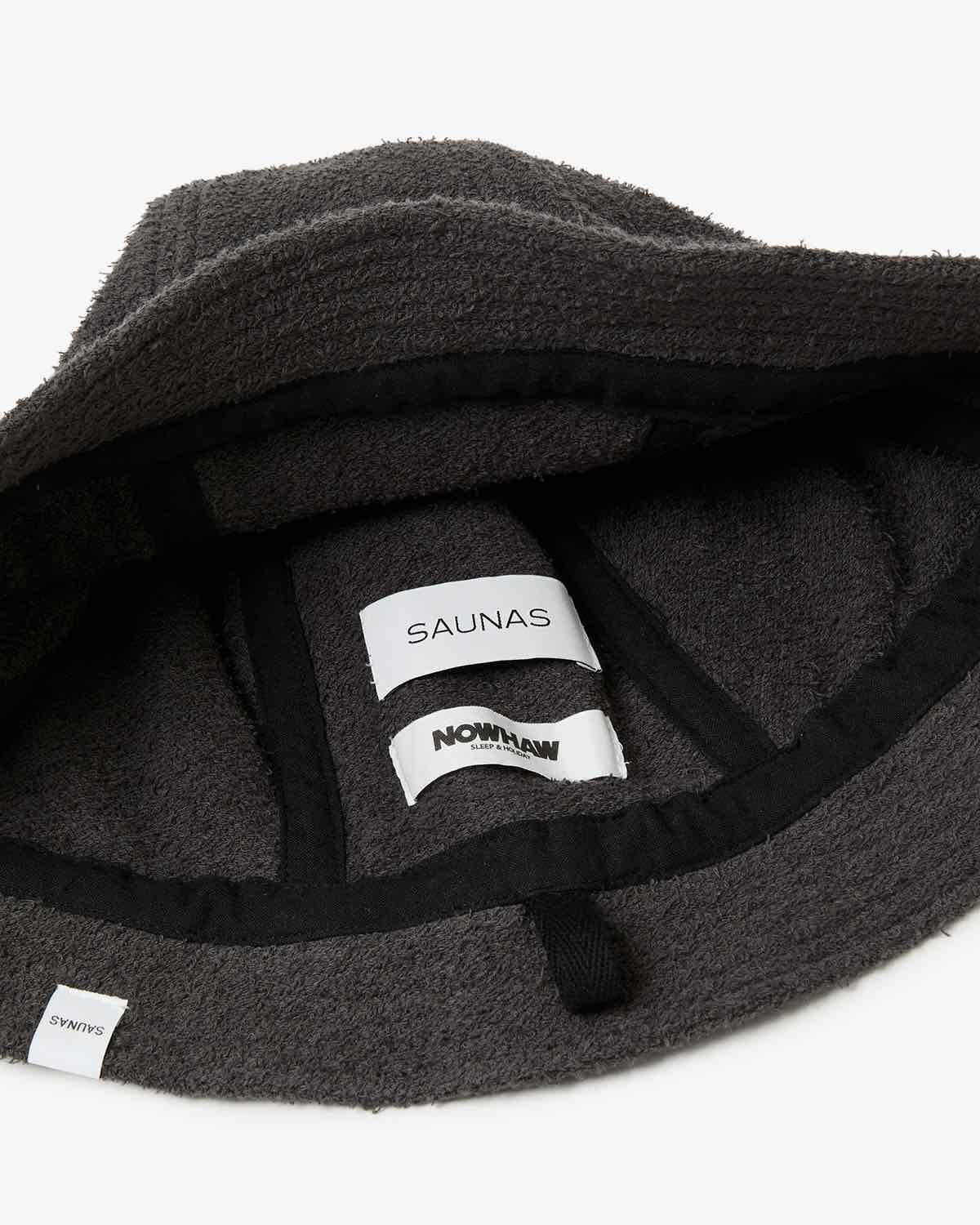 SAUNAS ”サ” TOWEL CLOTH HAT - 両面パイルタオルクロス