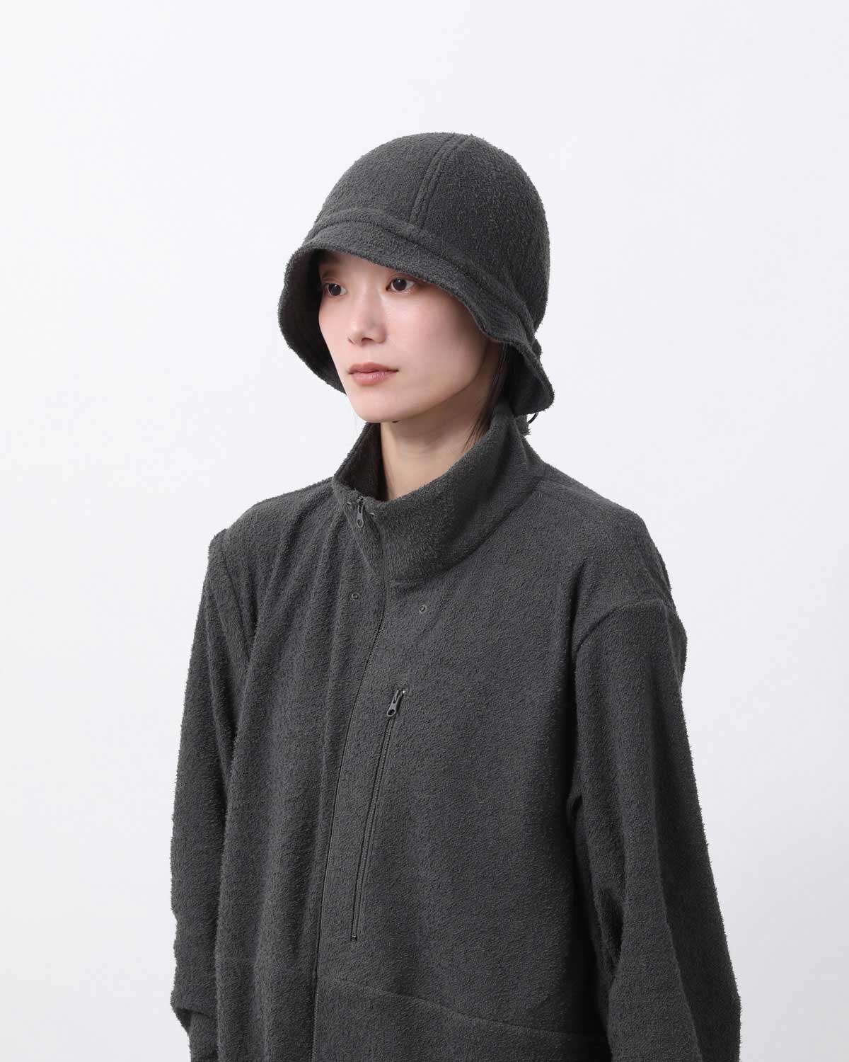 SAUNAS ”サ” TOWEL CLOTH HAT - 両面パイルタオルクロス