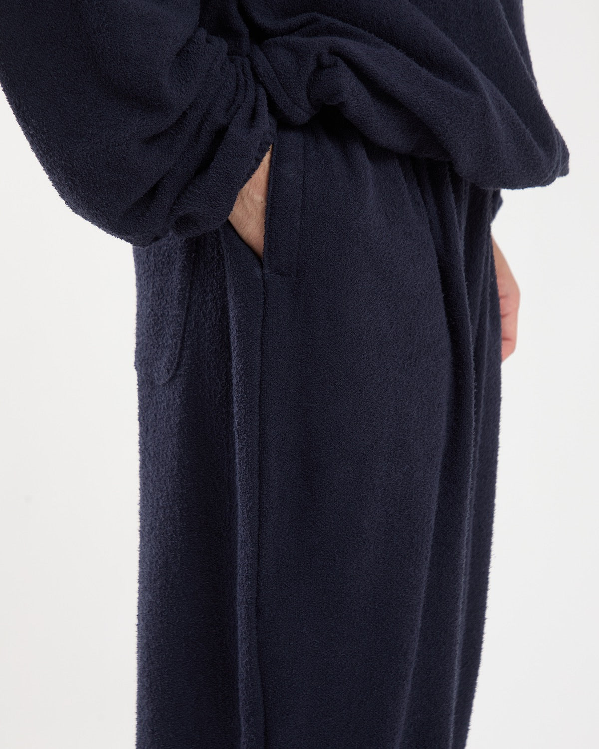 Twilight TOWEL CLOTH WIDE EASY PANTS - 両面パイルタオルクロス