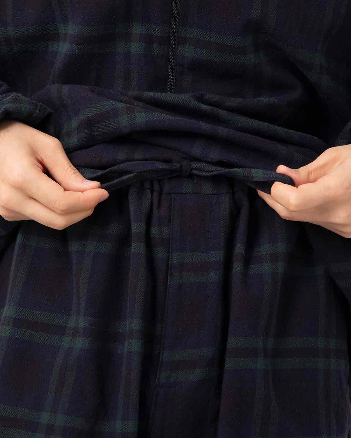 “BOUNCE” PAJAMA – COTTON SILK NEP CHECK