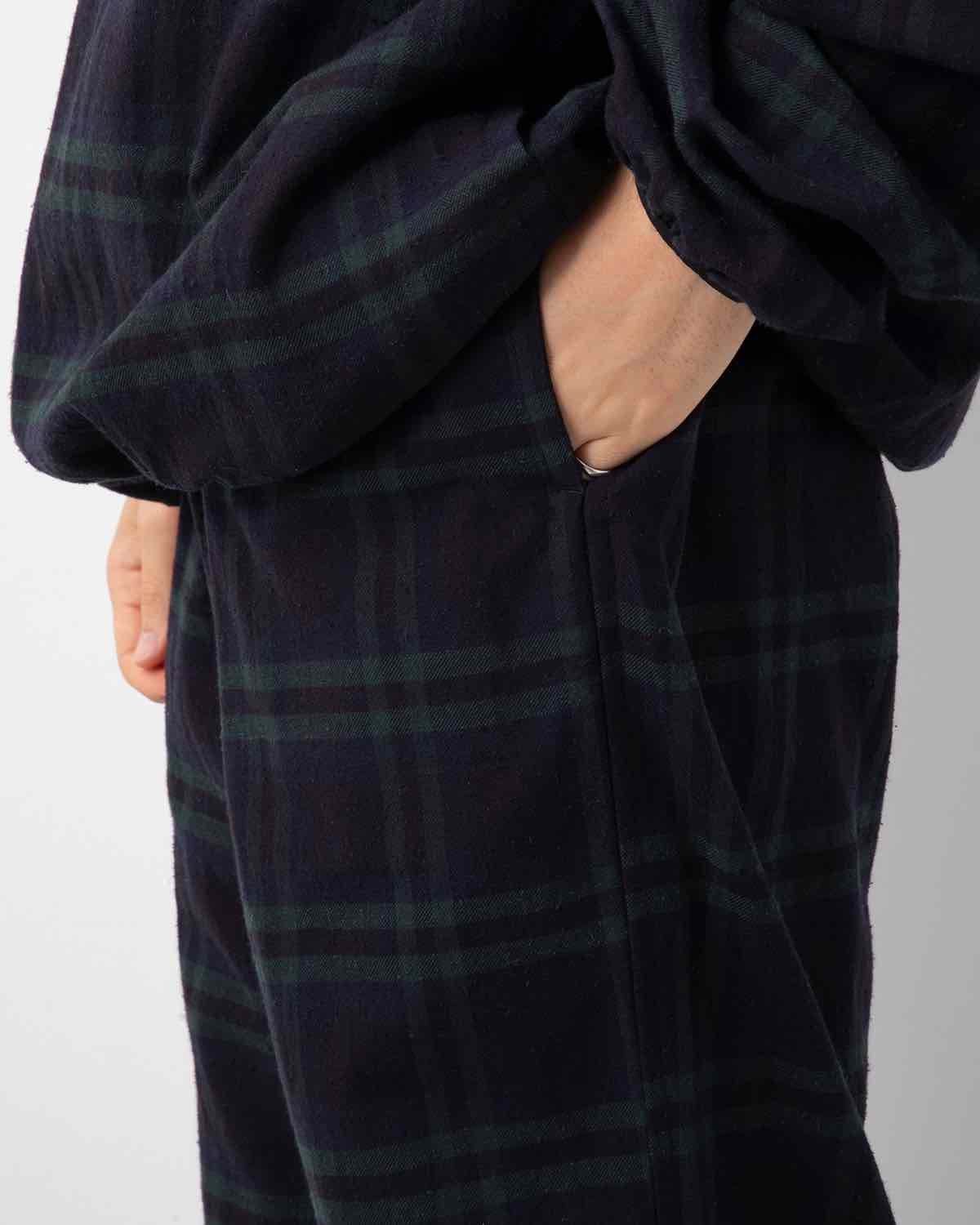 “BOUNCE” PAJAMA – COTTON SILK NEP CHECK