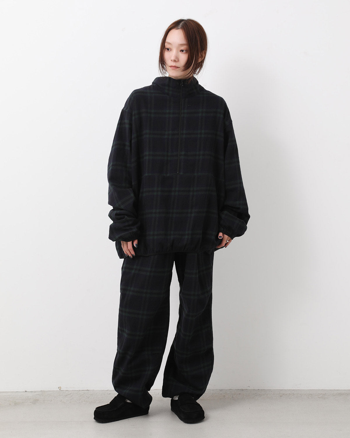 “BOUNCE” PAJAMA – COTTON SILK NEP CHECK