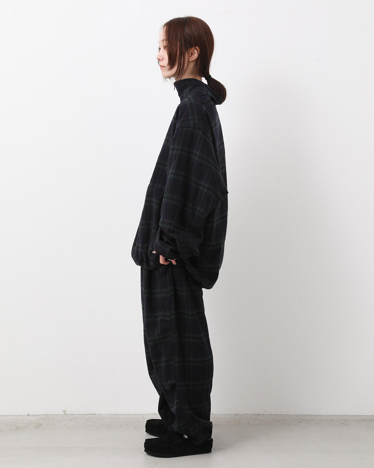 “BOUNCE” PAJAMA – COTTON SILK NEP CHECK