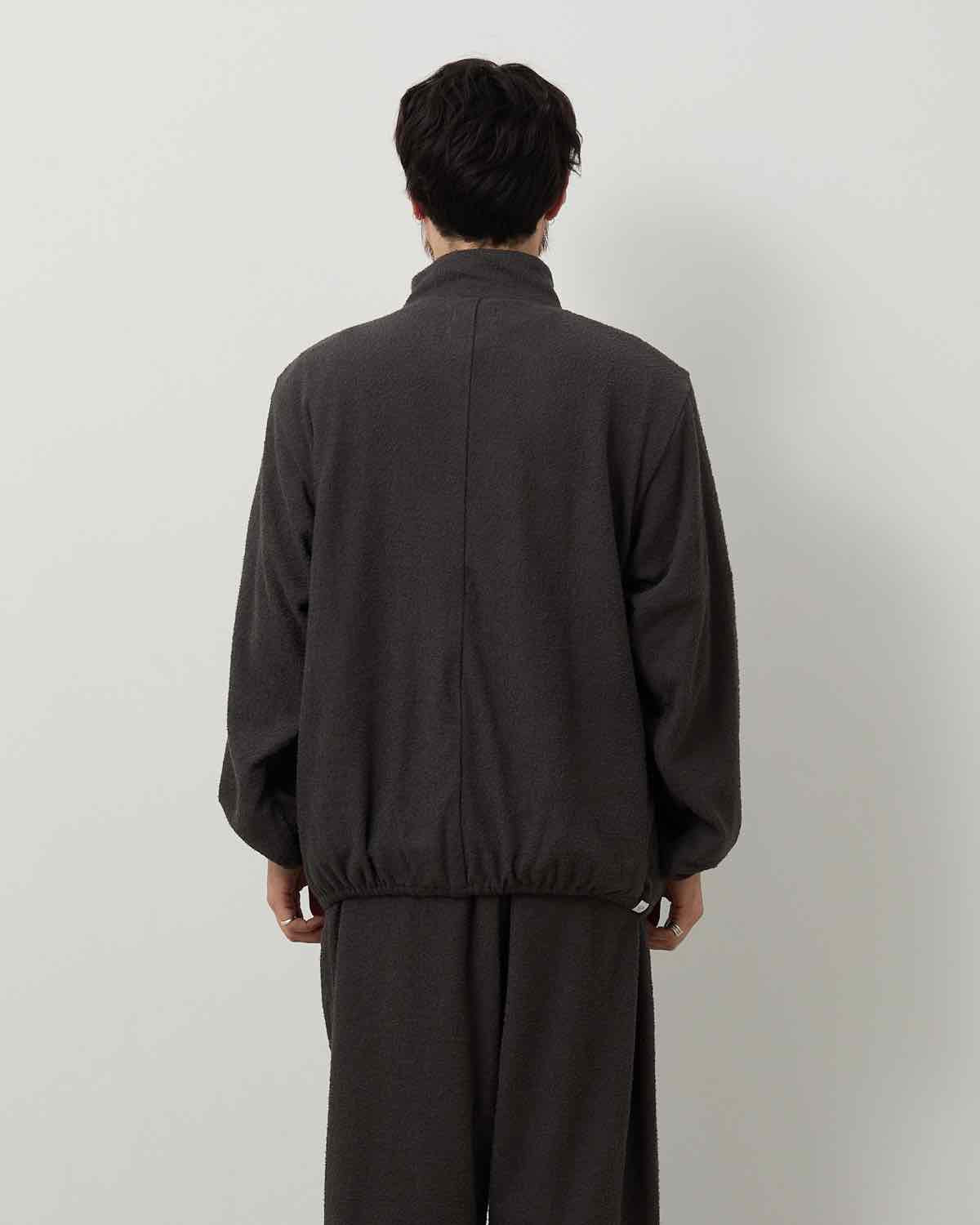 SAUNAS ”サ” TOWEL CLOTH ZIP JACKET - 両面パイルタオルクロス