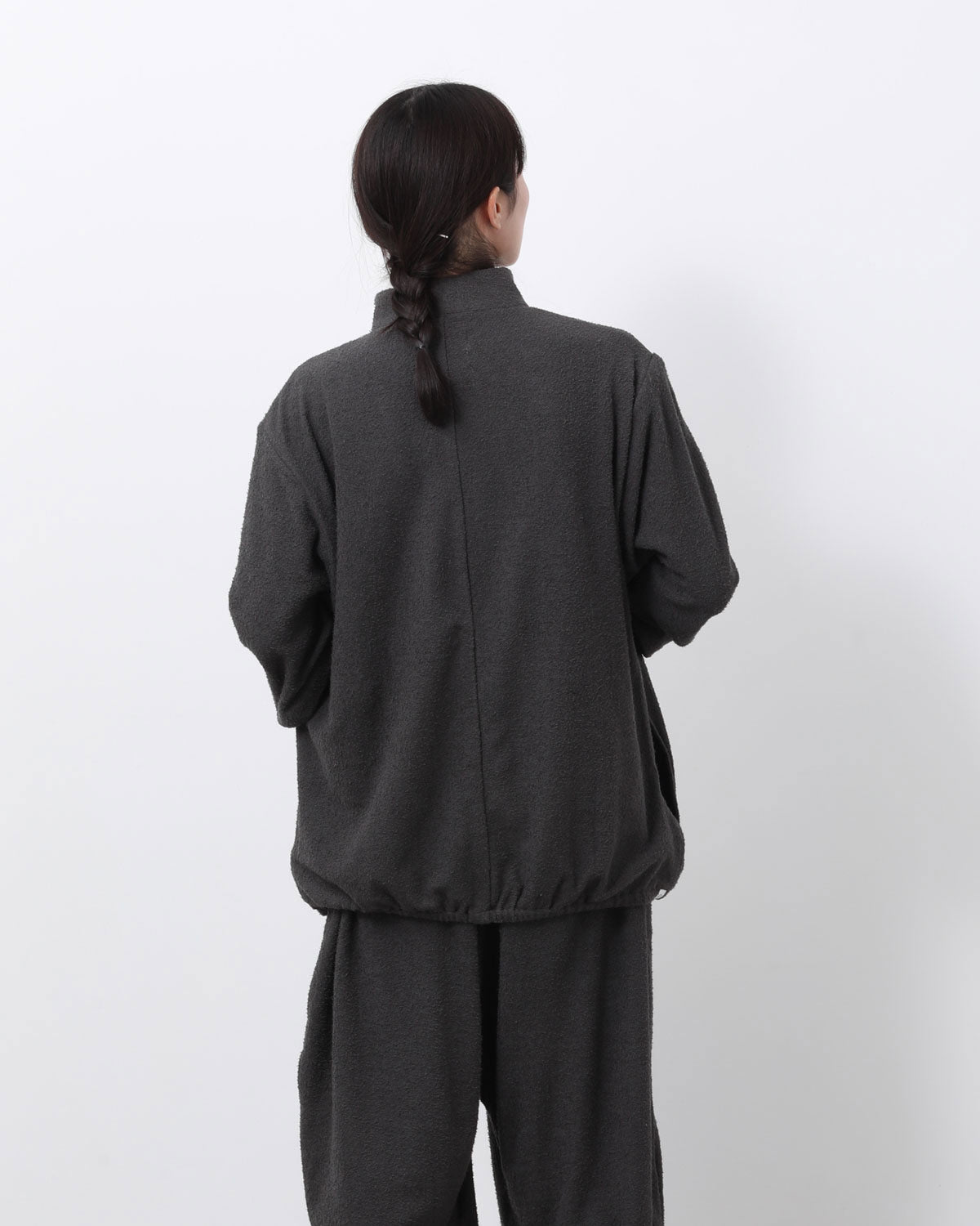 SAUNAS ”サ” TOWEL CLOTH ZIP JACKET - 両面パイルタオルクロス