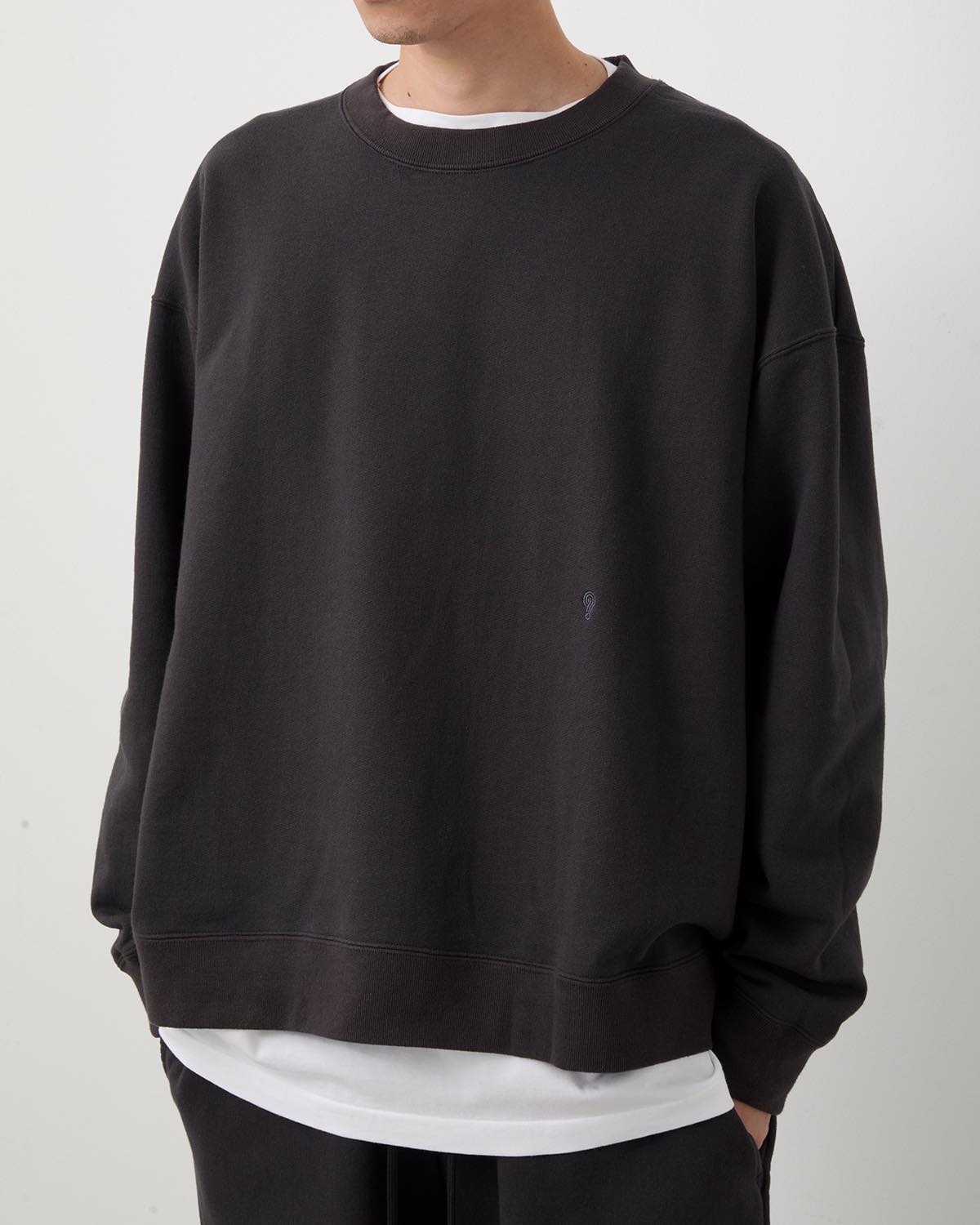 COTTON SWEAT CREW NECK