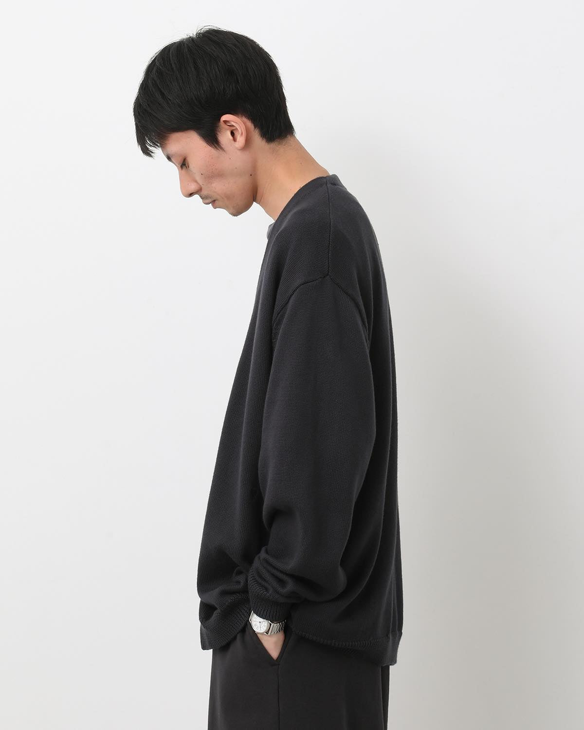 COTTON KNIT CARDIGAN