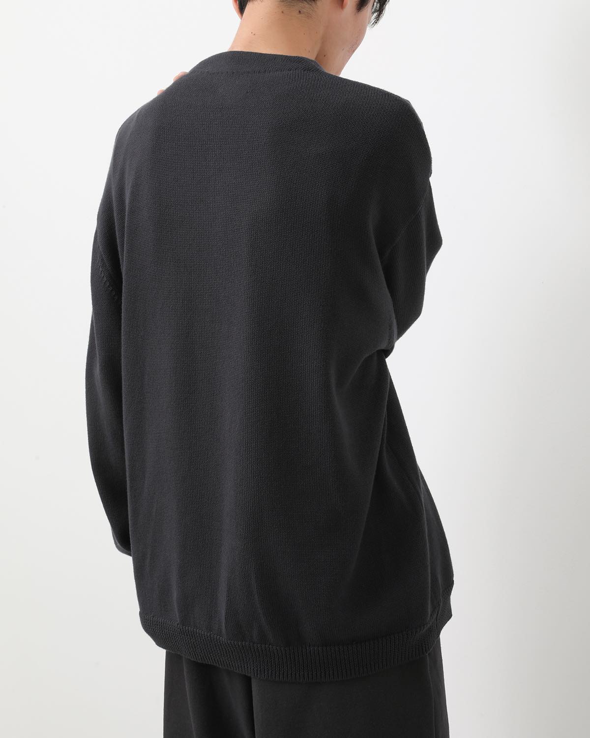 COTTON KNIT CARDIGAN