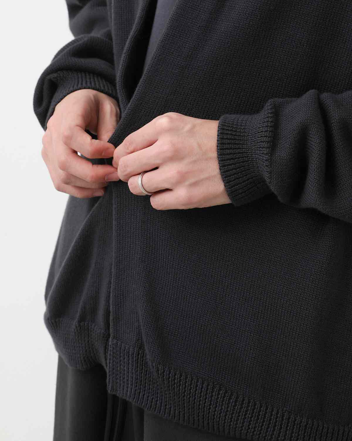 COTTON KNIT CARDIGAN