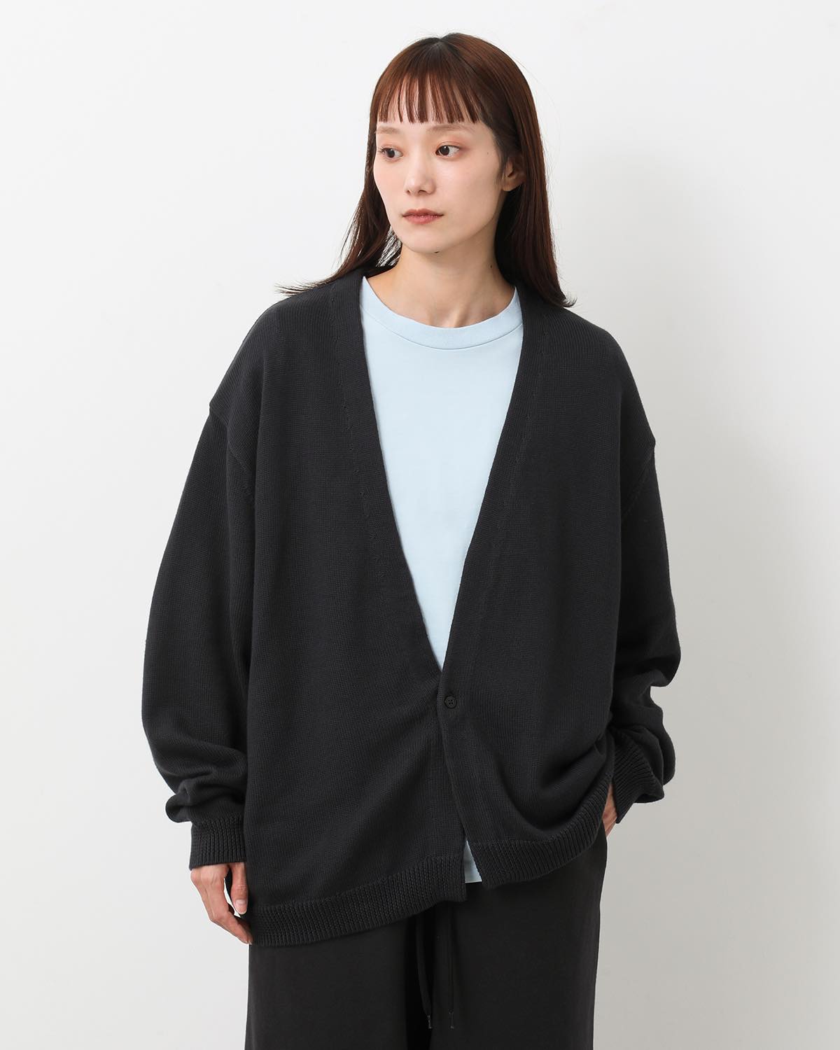 COTTON KNIT CARDIGAN