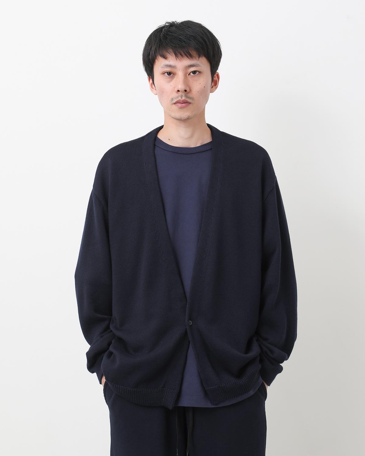 COTTON KNIT CARDIGAN