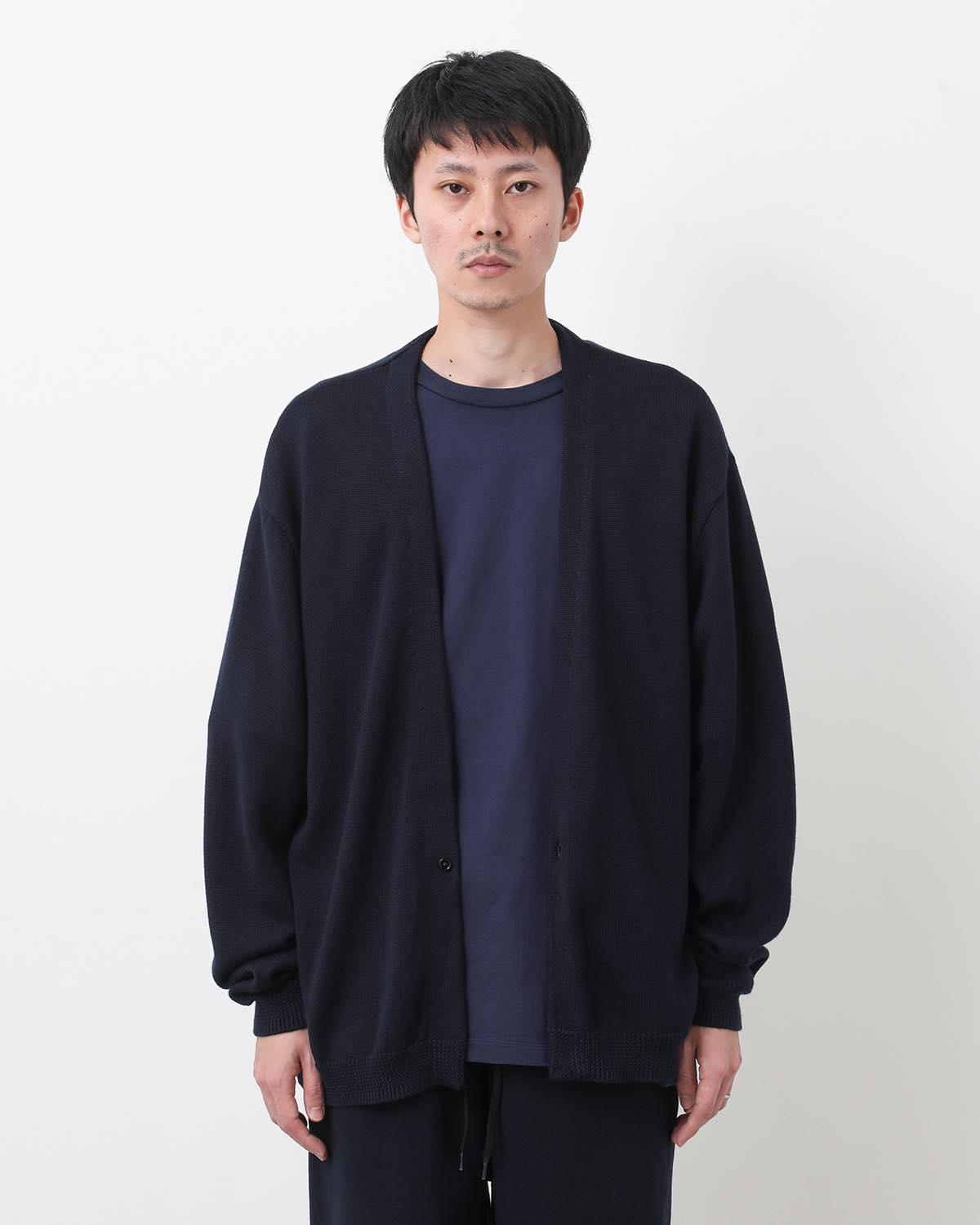 COTTON KNIT CARDIGAN