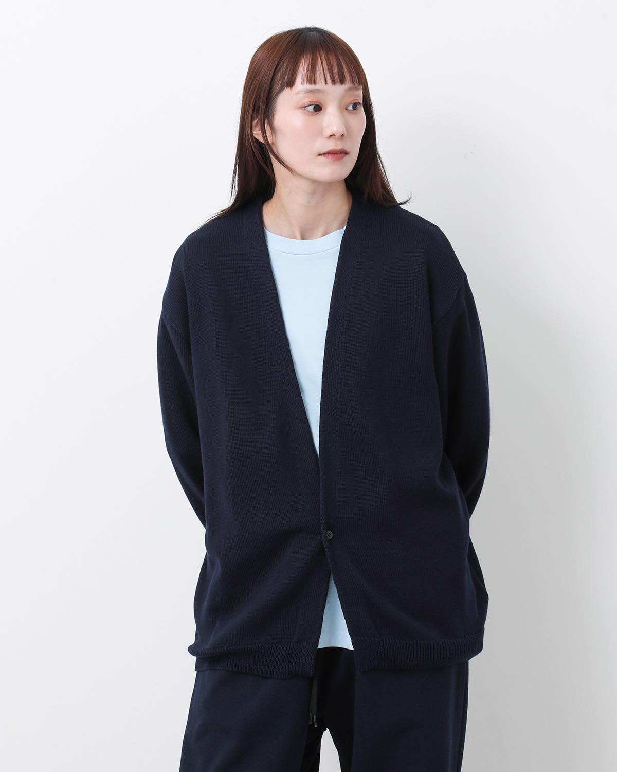 COTTON KNIT CARDIGAN