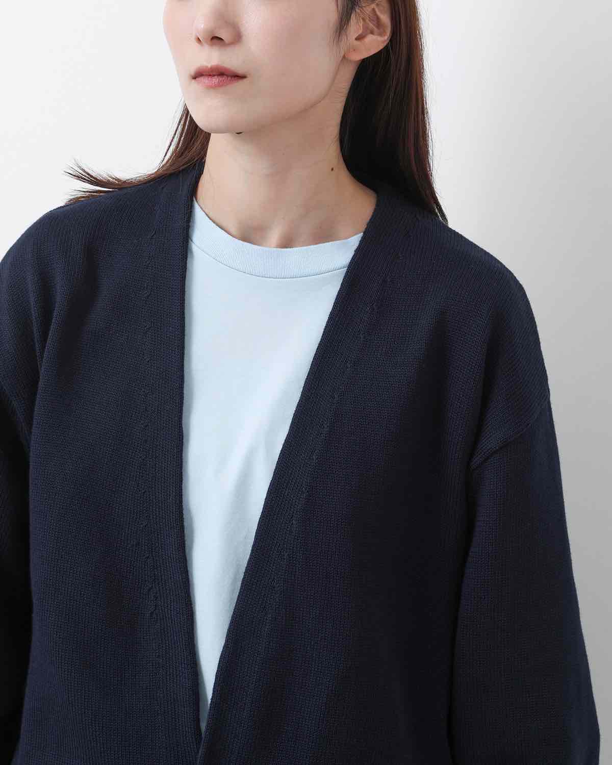 COTTON KNIT CARDIGAN