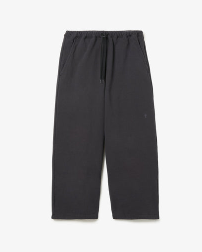 COTTON SWEAT WIDE PANTS