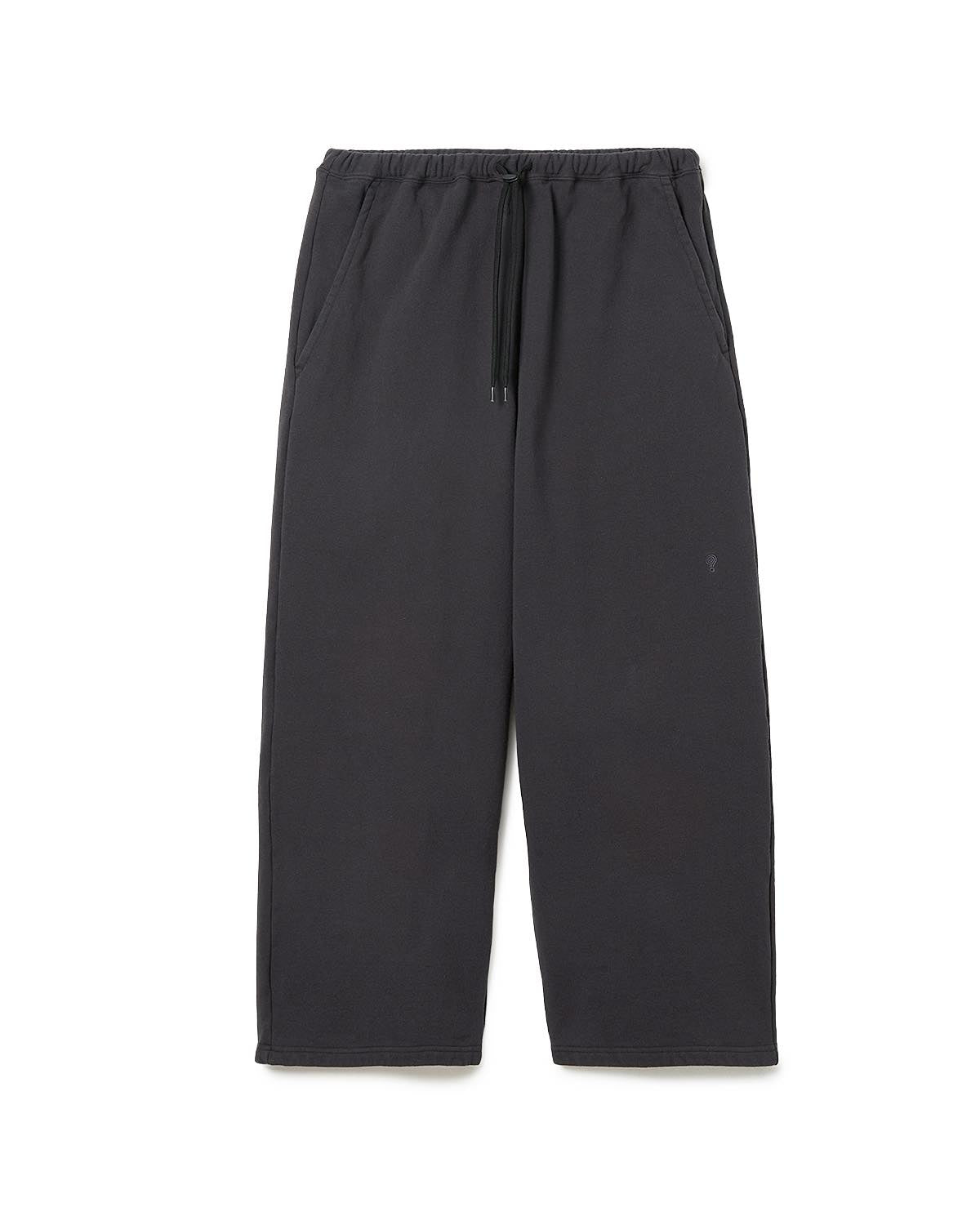 COTTON SWEAT WIDE PANTS