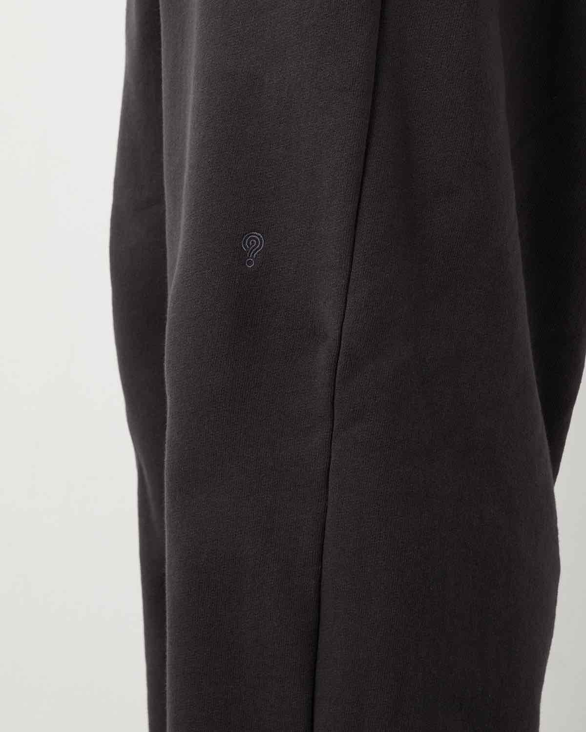 COTTON SWEAT WIDE PANTS