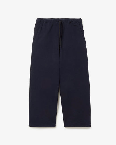 COTTON SWEAT WIDE PANTS
