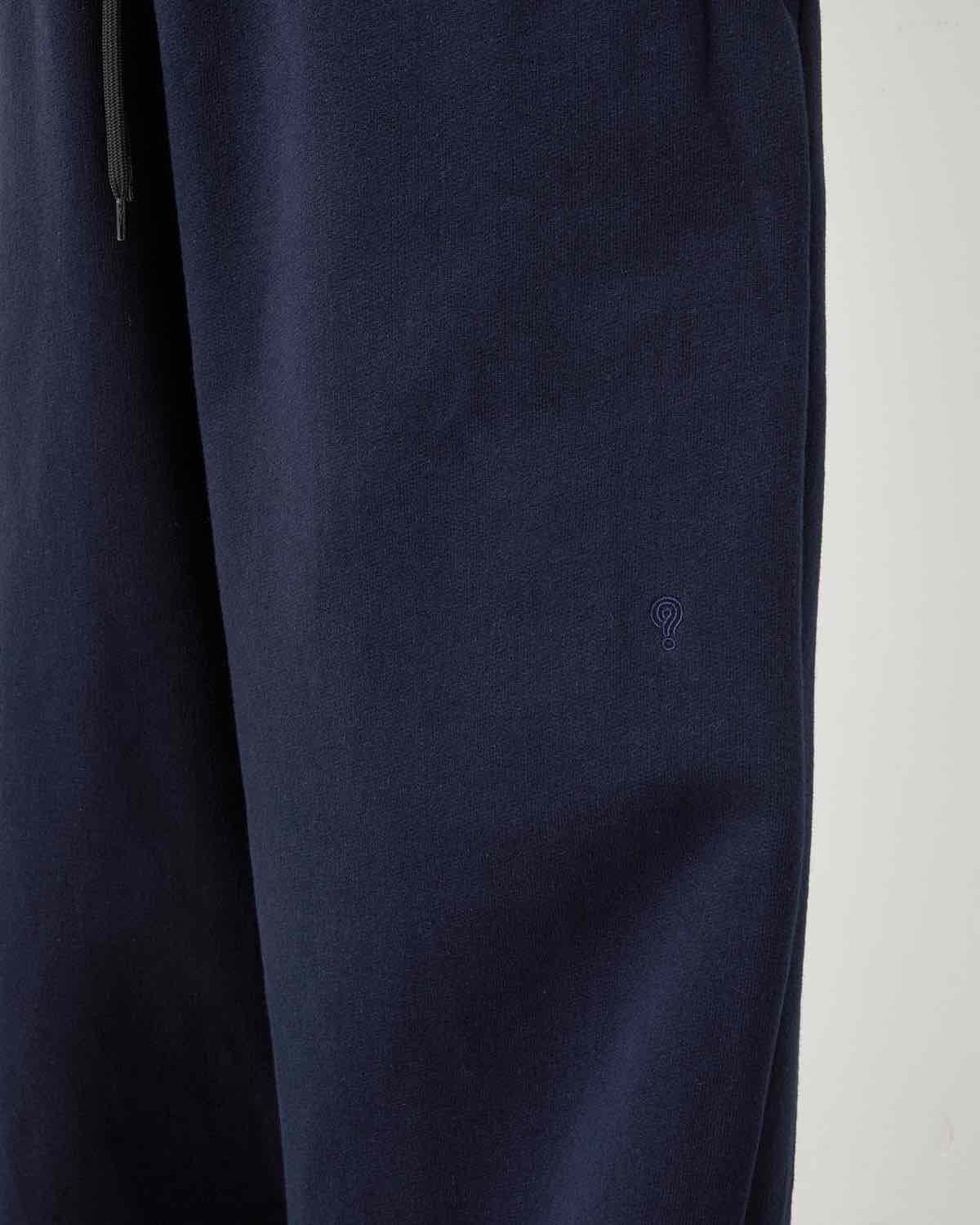 COTTON SWEAT WIDE PANTS