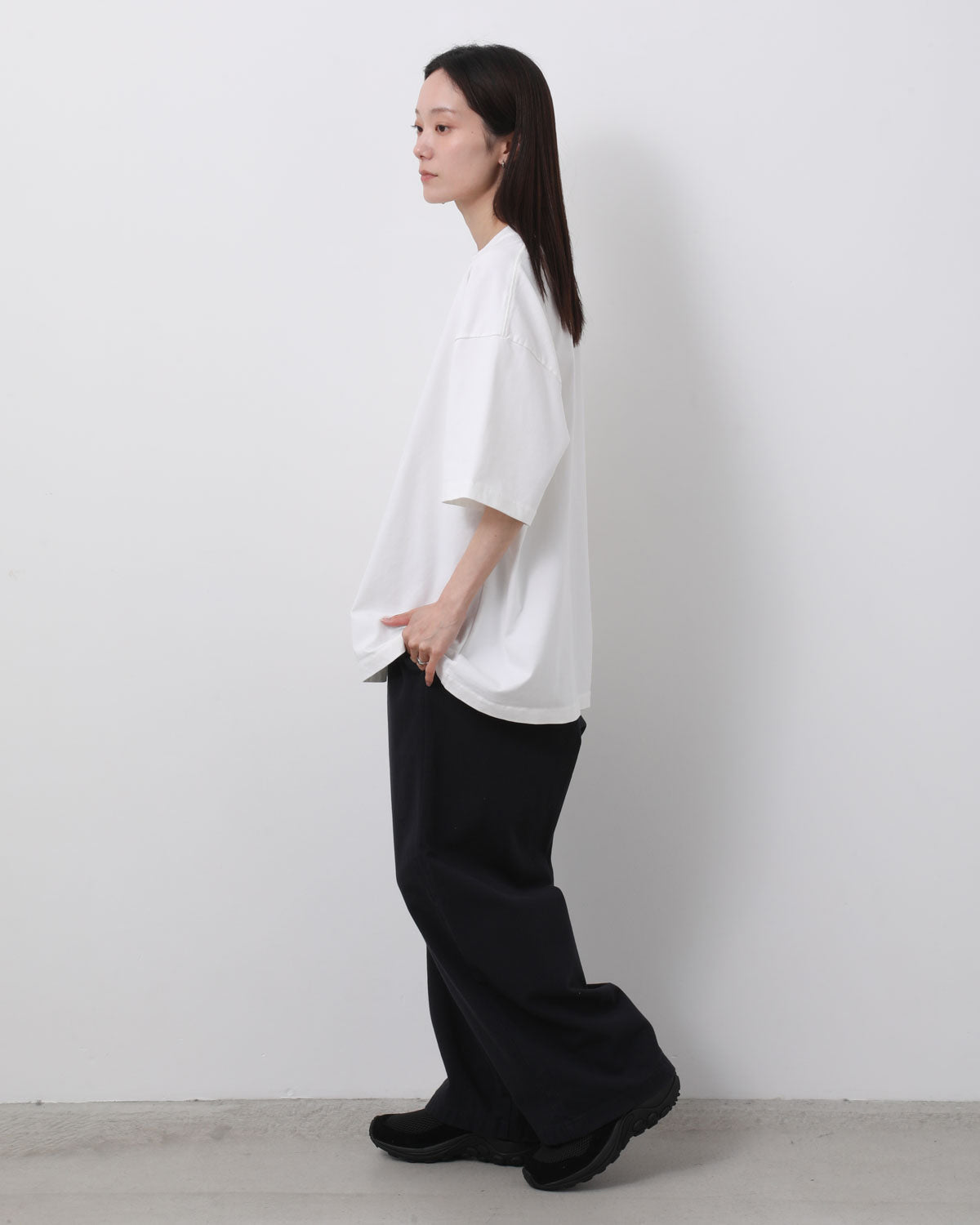 CHINO WIDE PANTS