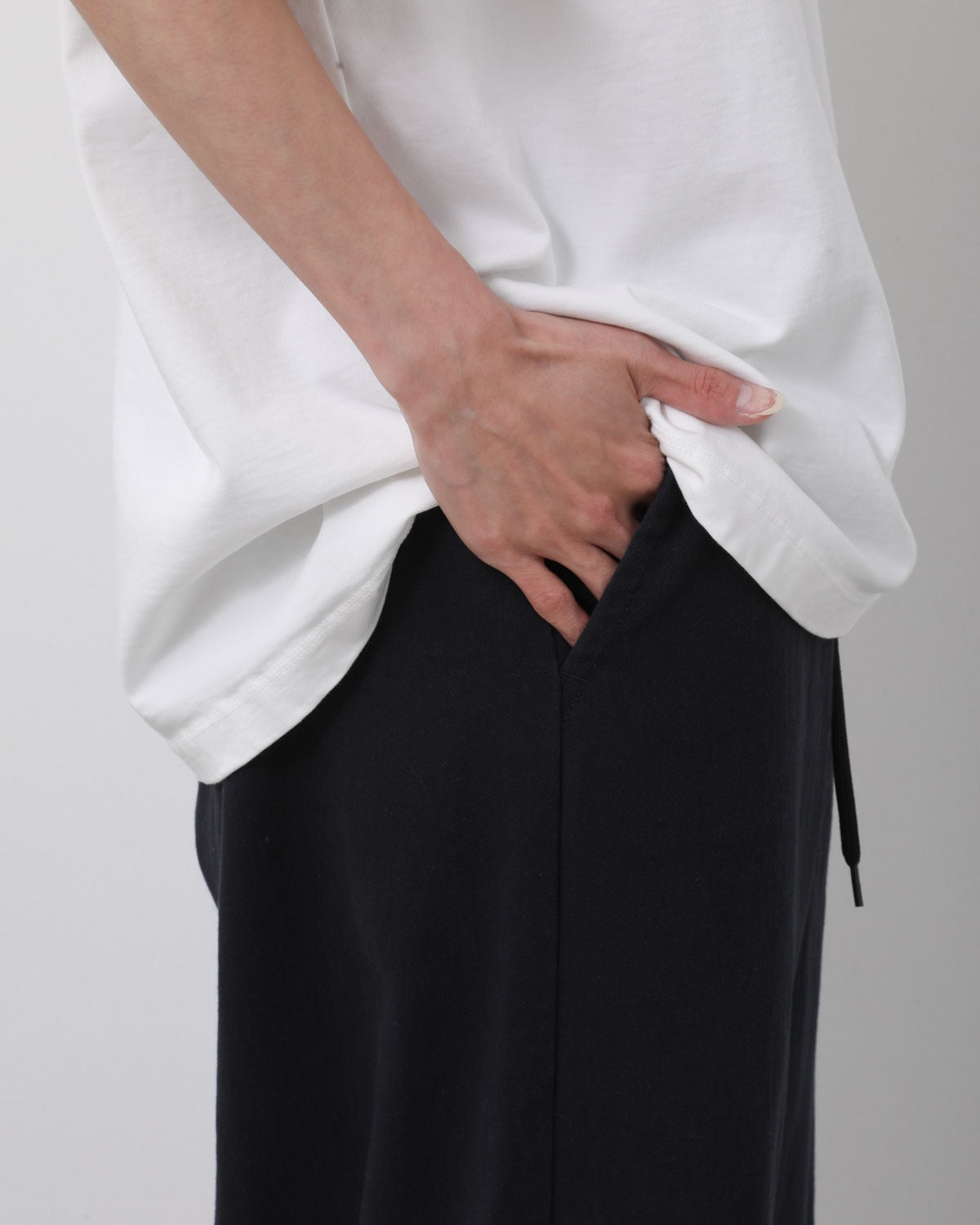 CHINO WIDE PANTS
