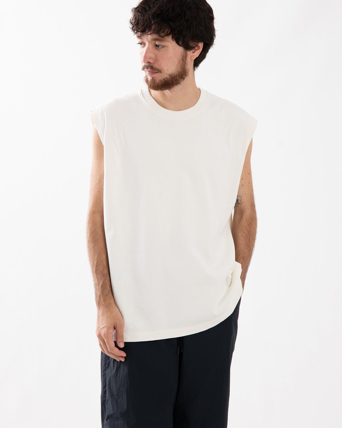 DRY COTTON SLEEVELESS