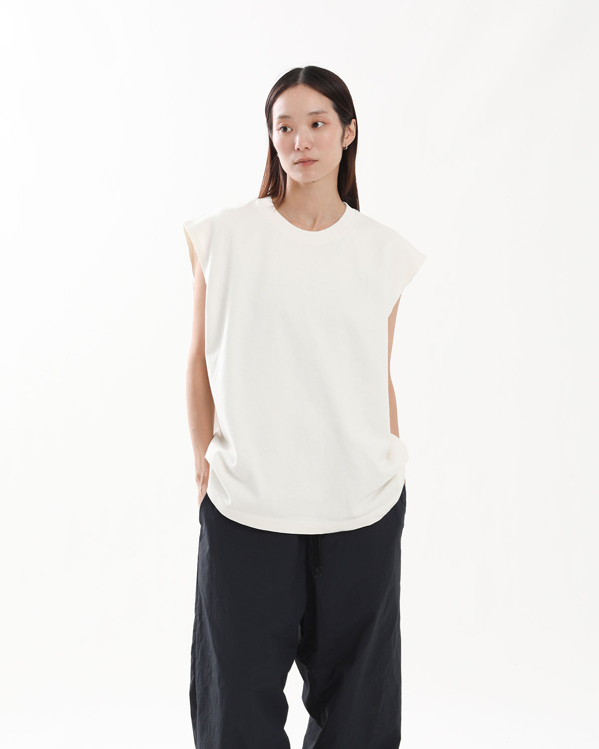 DRY COTTON SLEEVELESS