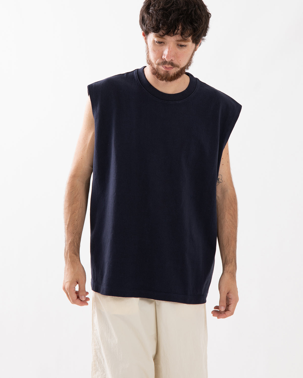 DRY COTTON SLEEVELESS