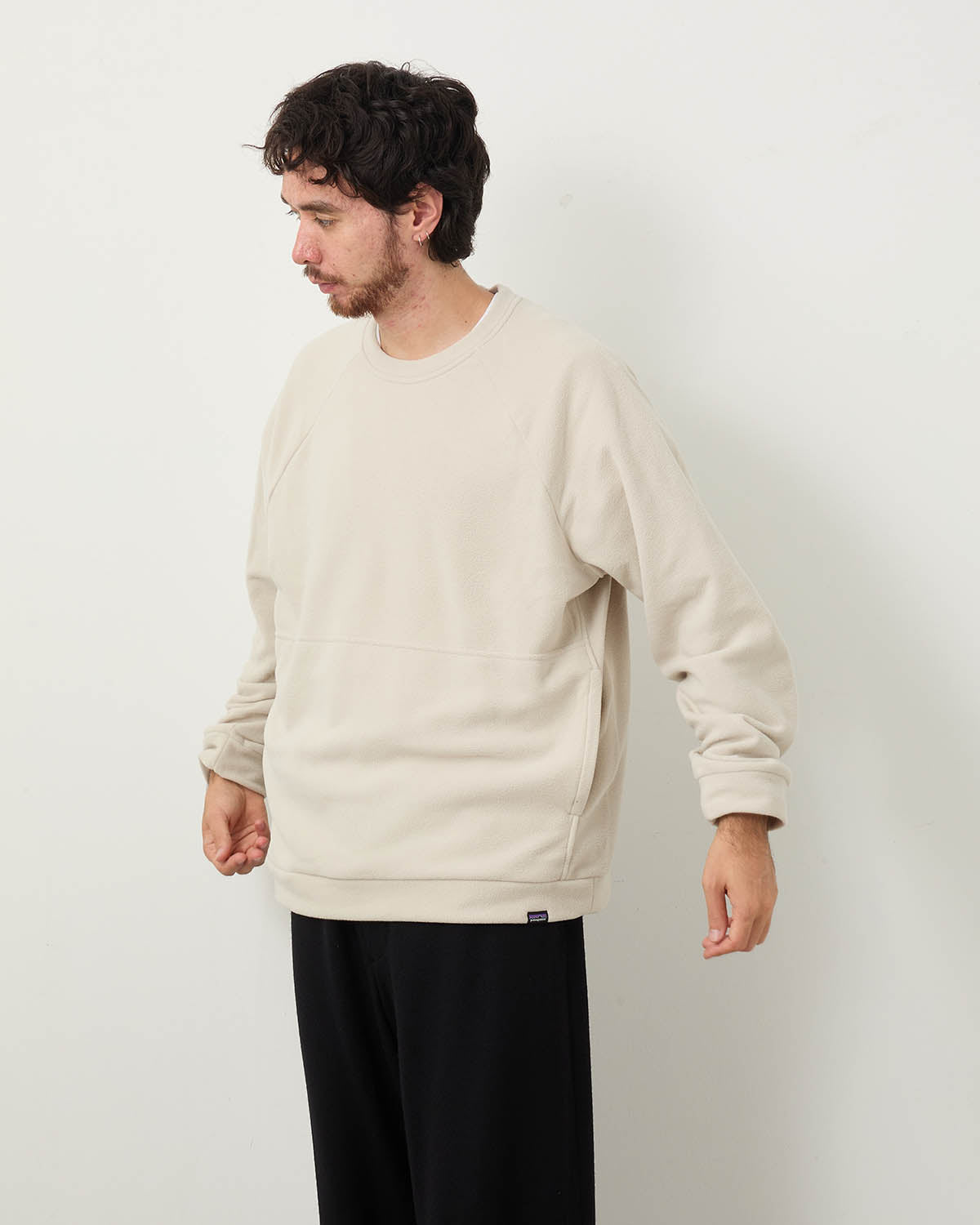 M'S MICRO D CREWNECK