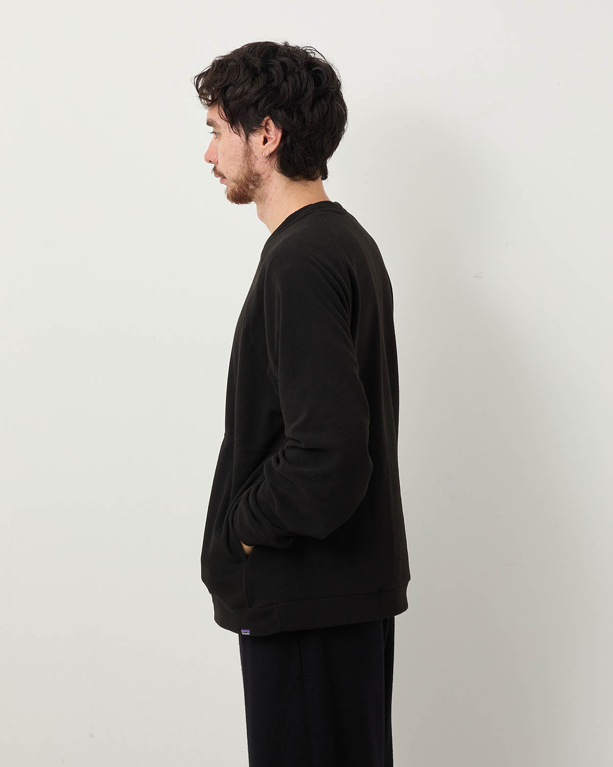 M'S MICRO D CREWNECK