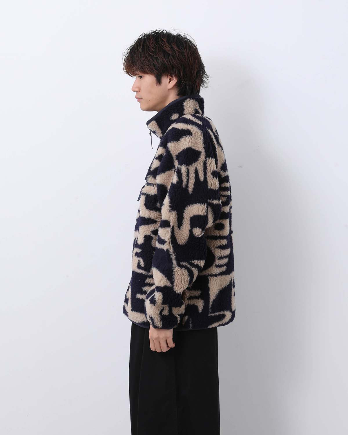 NATURAL BLEND RETRO CARDIGAN