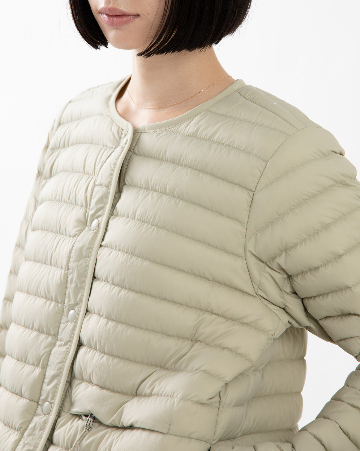 W'S LW REVERSIBLE DOWN SWEATER CARDIGAN