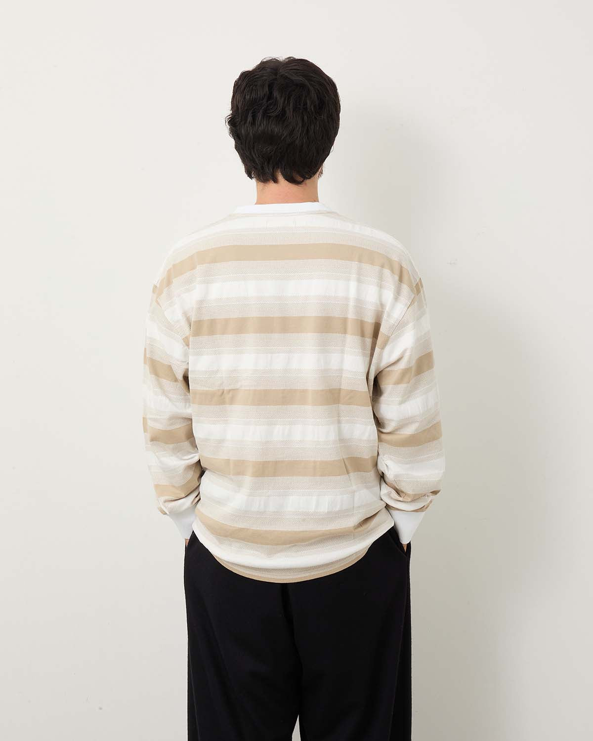 SKIP STRIPE LS TEE