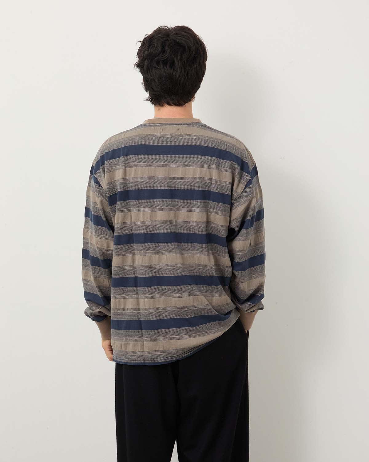 SKIP STRIPE LS TEE