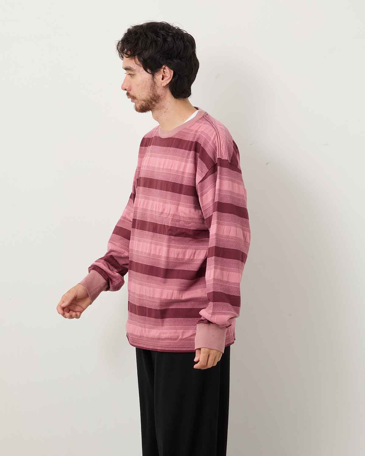 SKIP STRIPE LS TEE
