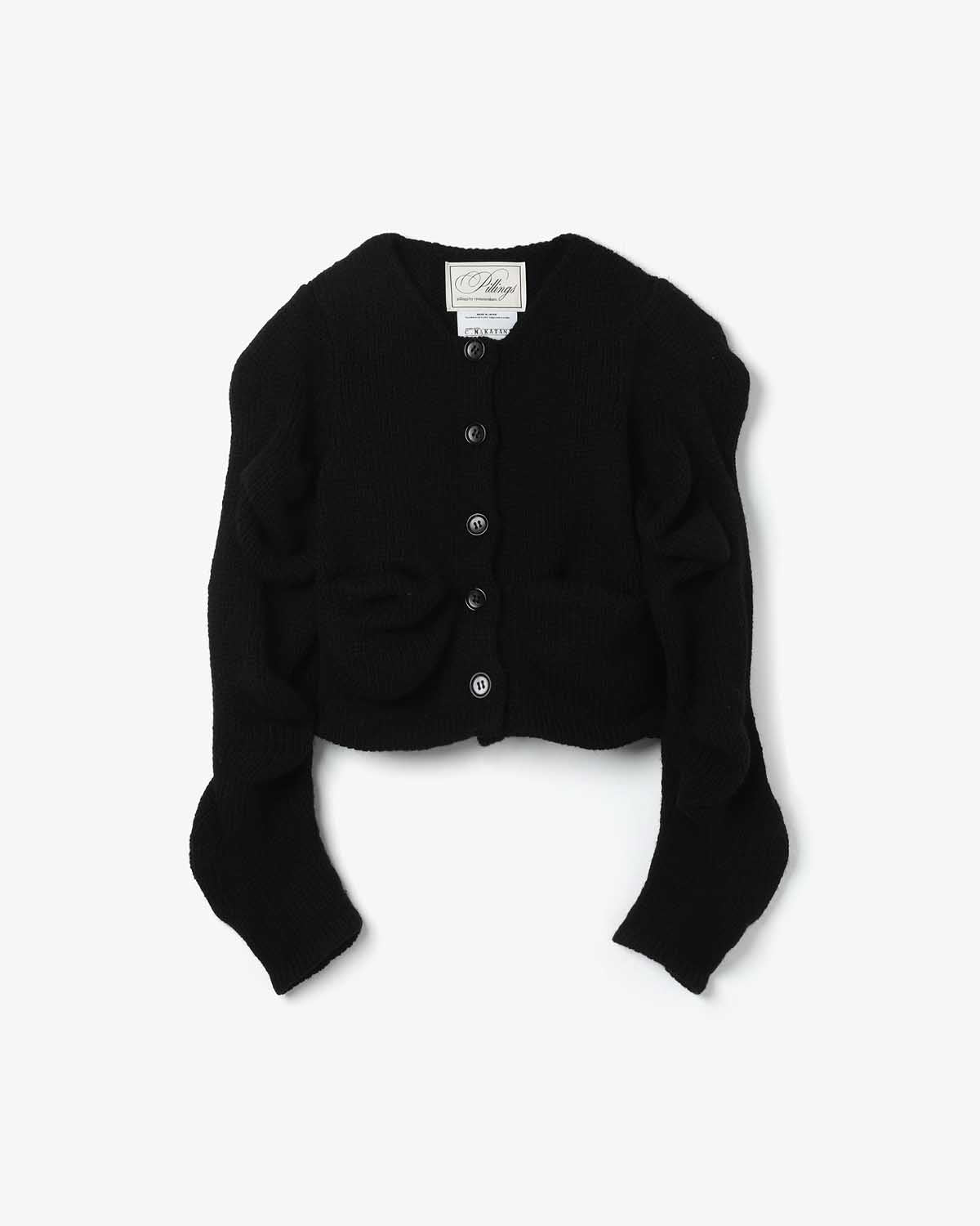 CARDIGAN WITH UNSTABLE SLEEVES