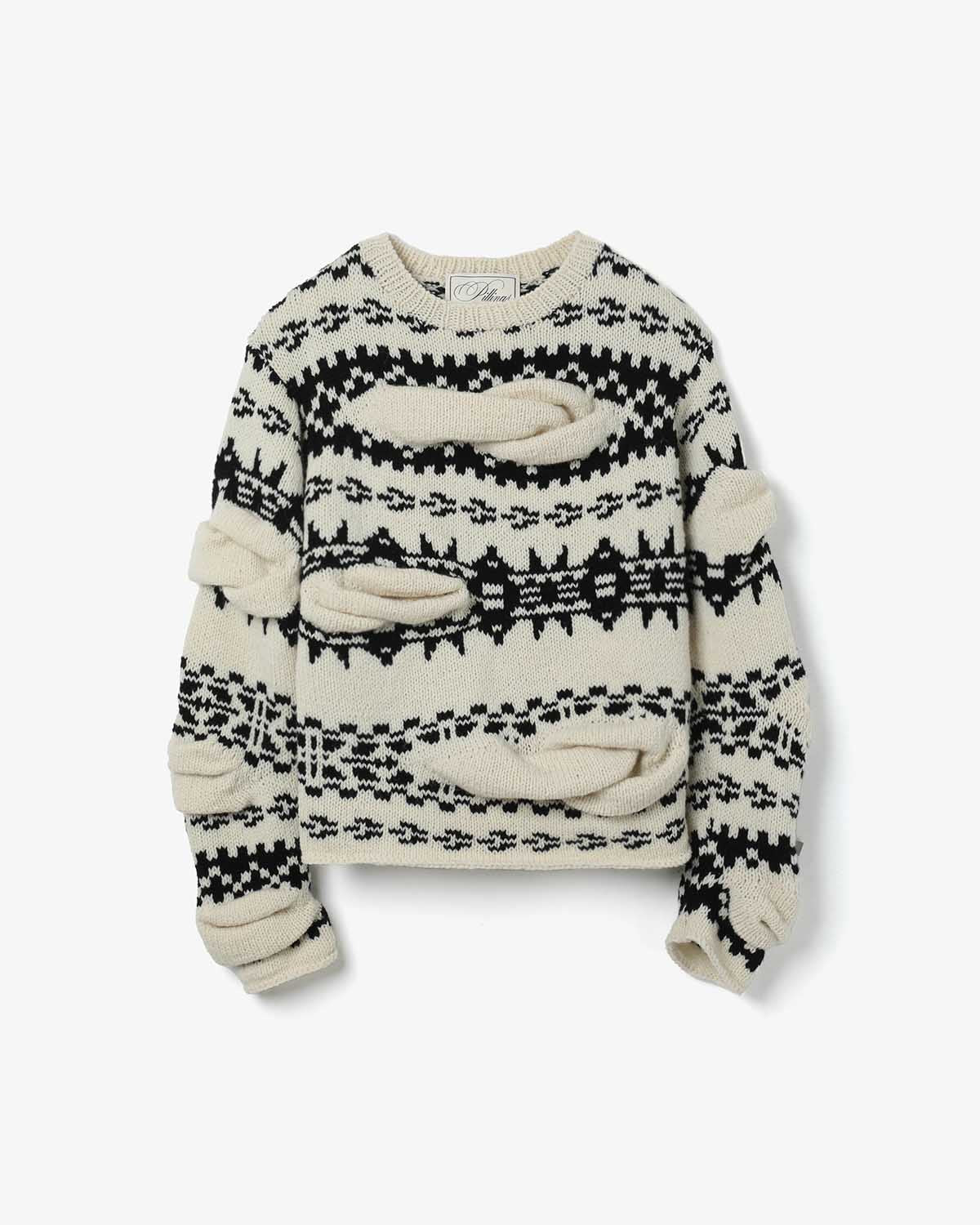 UNSTABLE FAIR ISLE SWEATER