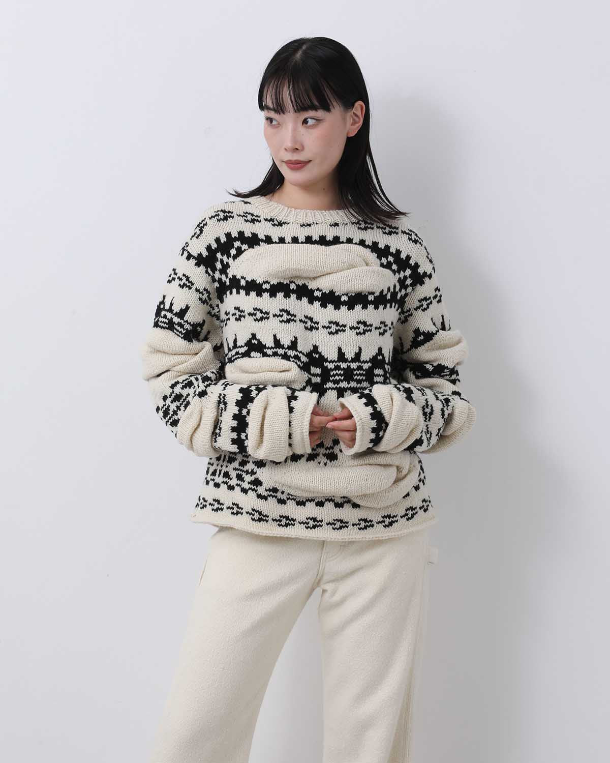UNSTABLE FAIR ISLE SWEATER